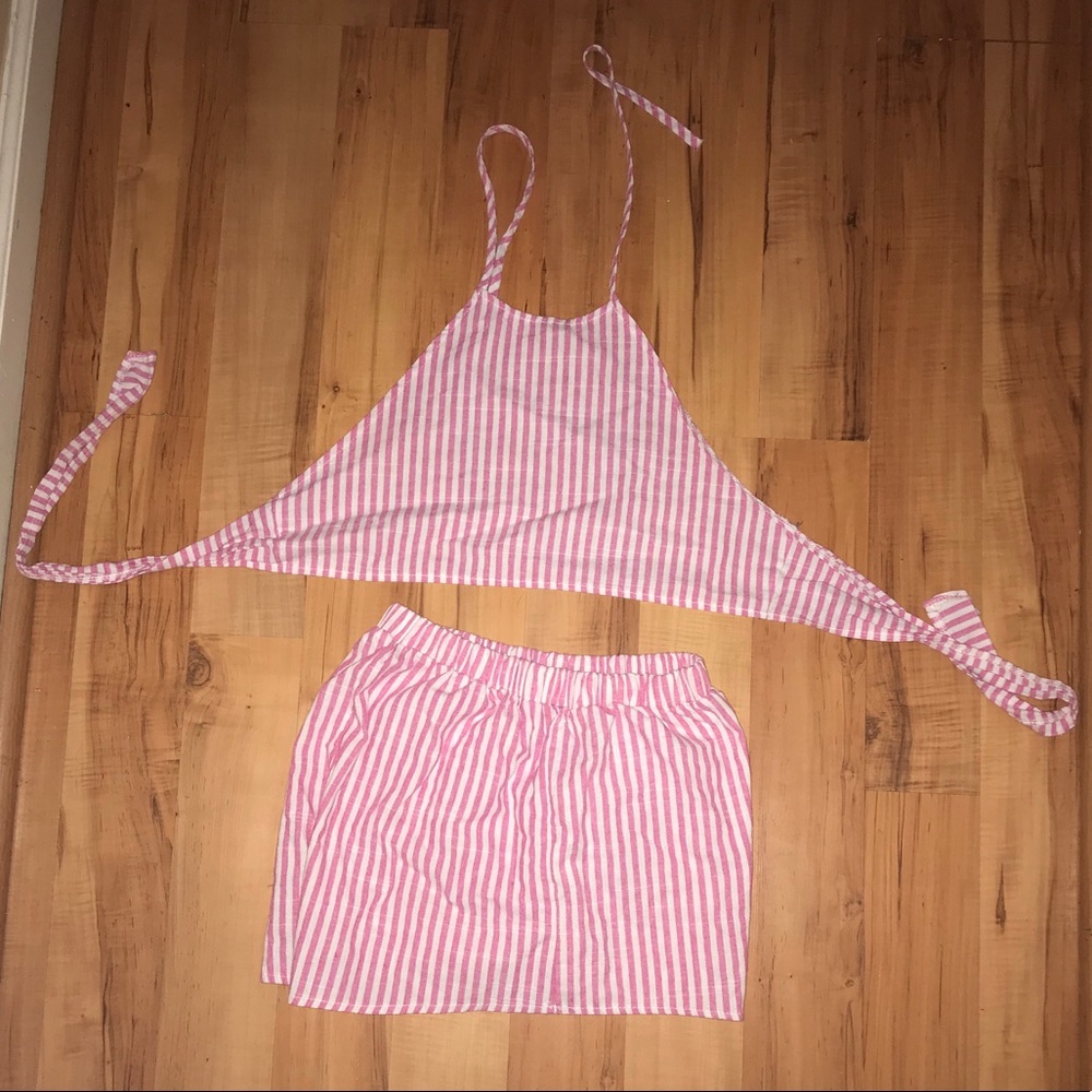 Halter and Skirt together